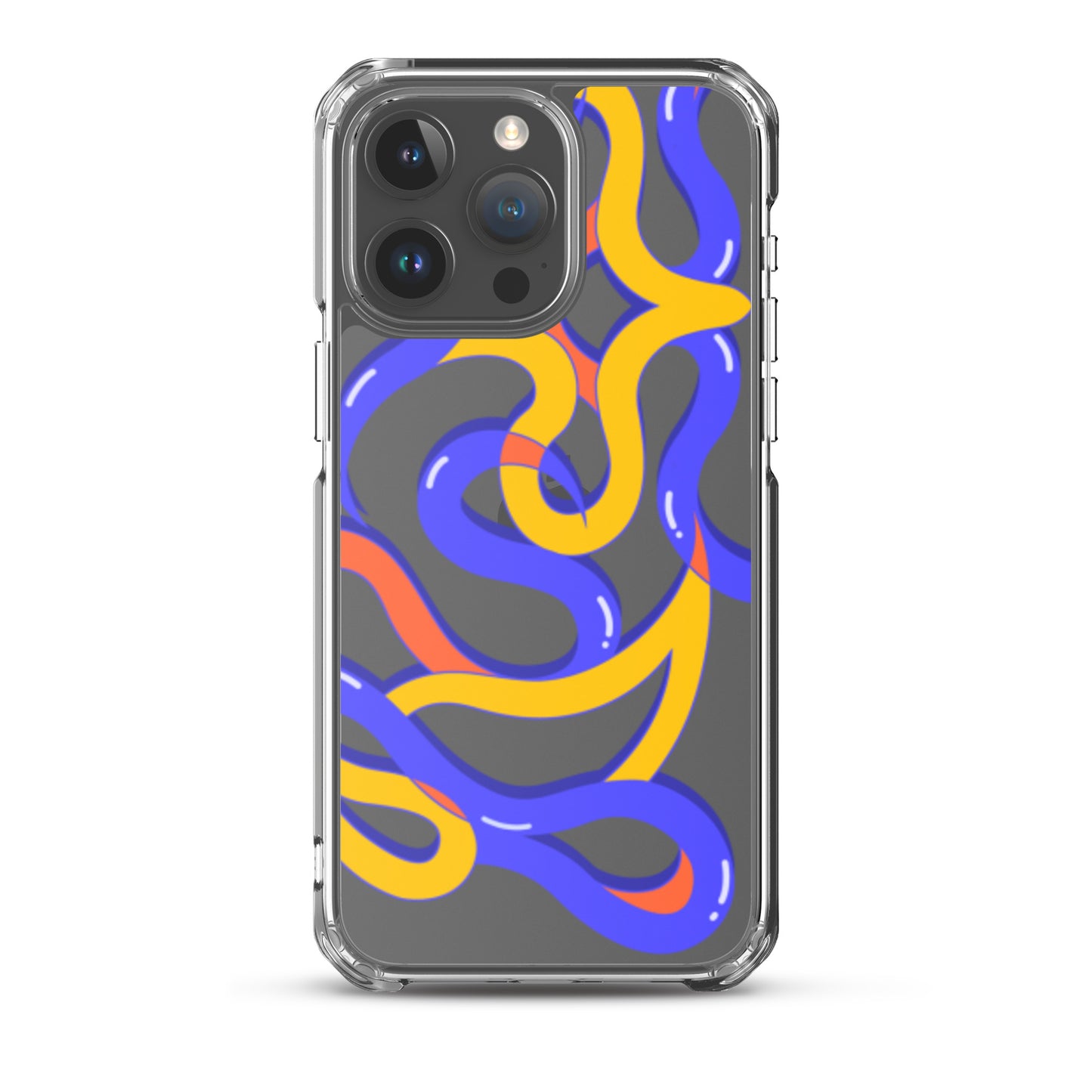 Original Abstract Clear Case for iPhone®