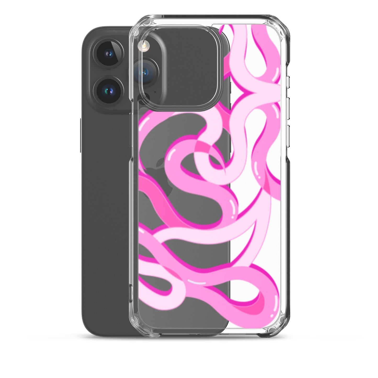 Bubbly Space Princess Clear Case for iPhone®