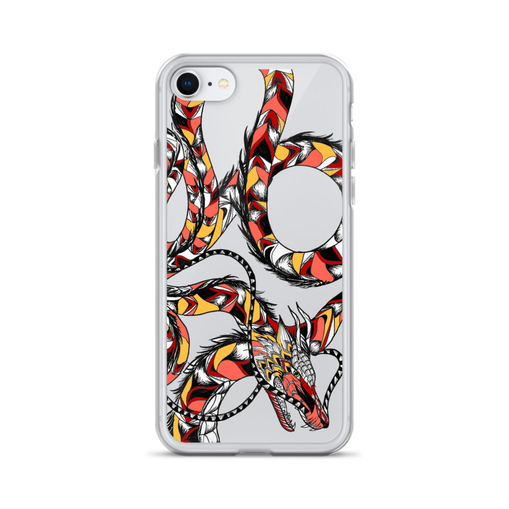 Fire Dragon Clear Case for iPhone®