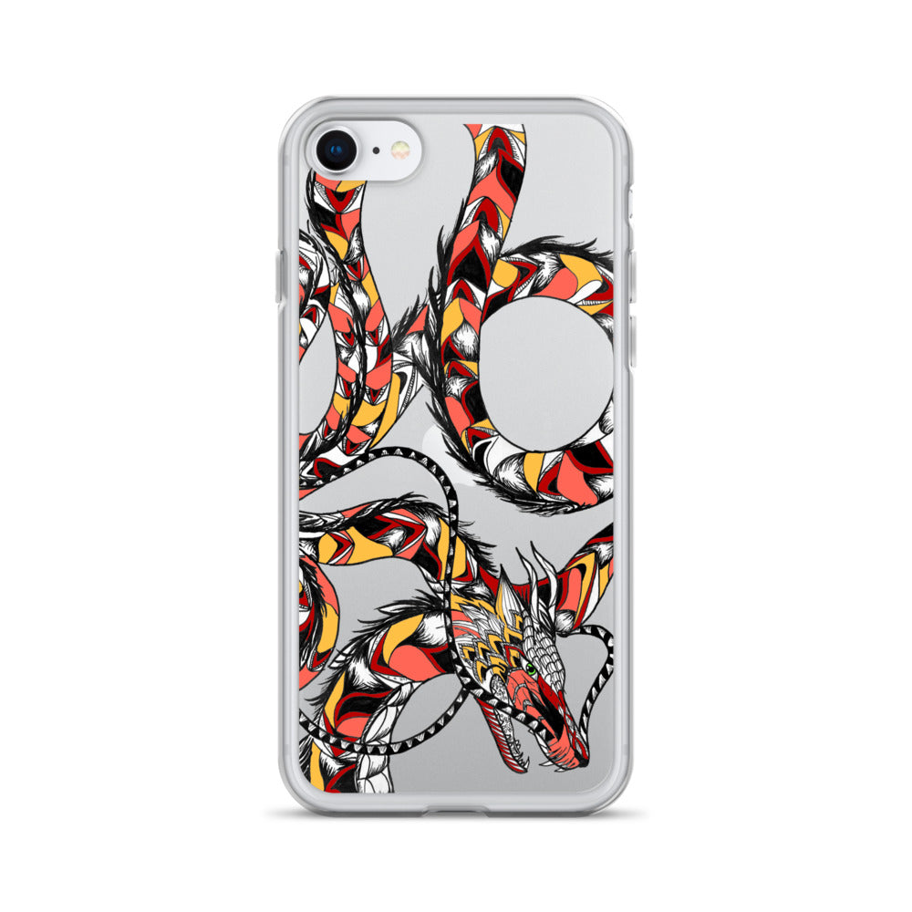 Fire Dragon Clear Case for iPhone®