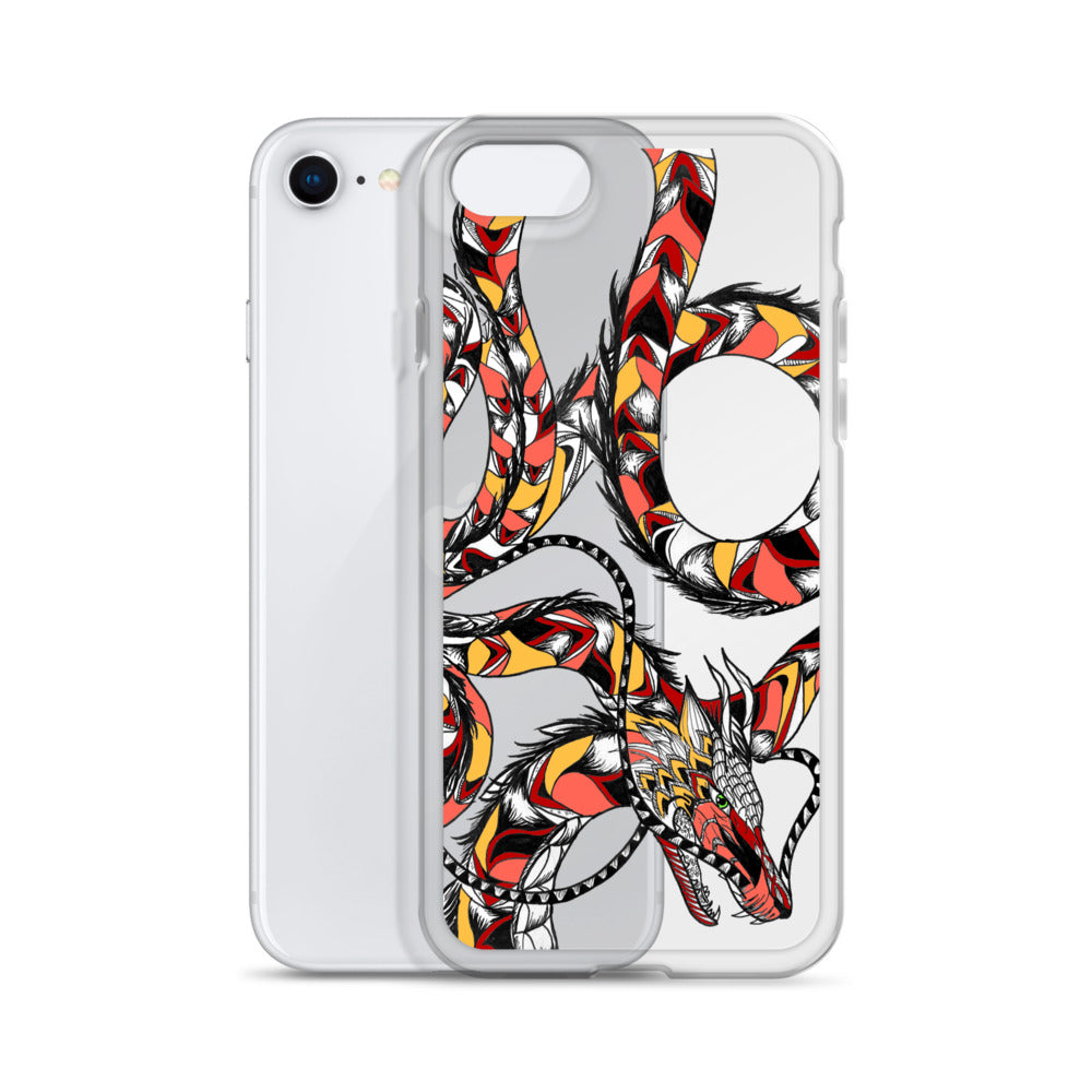 Fire Dragon Clear Case for iPhone®