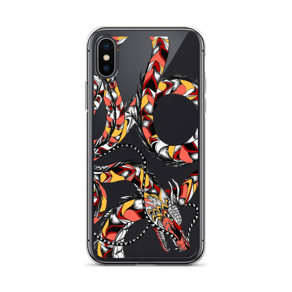 Fire Dragon Clear Case for iPhone®