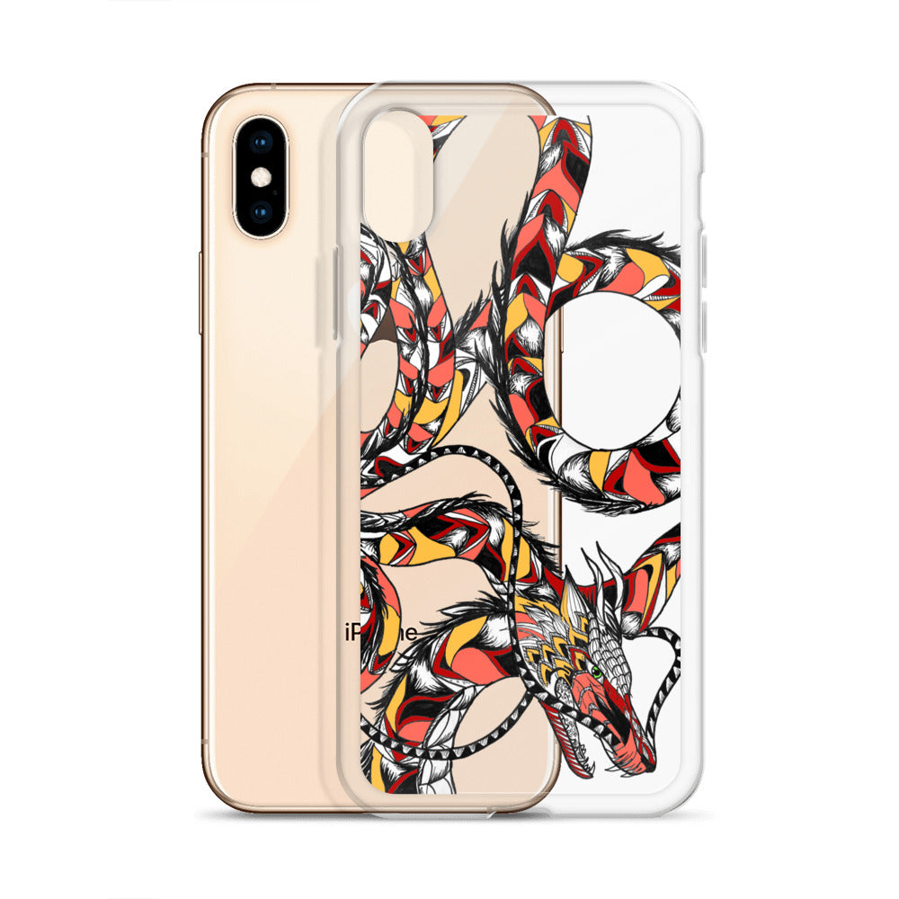 Fire Dragon Clear Case for iPhone®