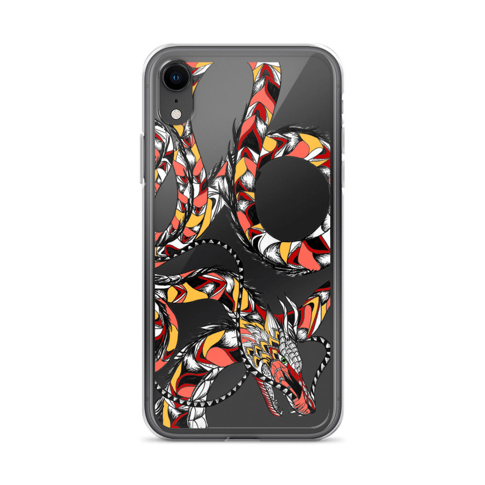 Fire Dragon Clear Case for iPhone®
