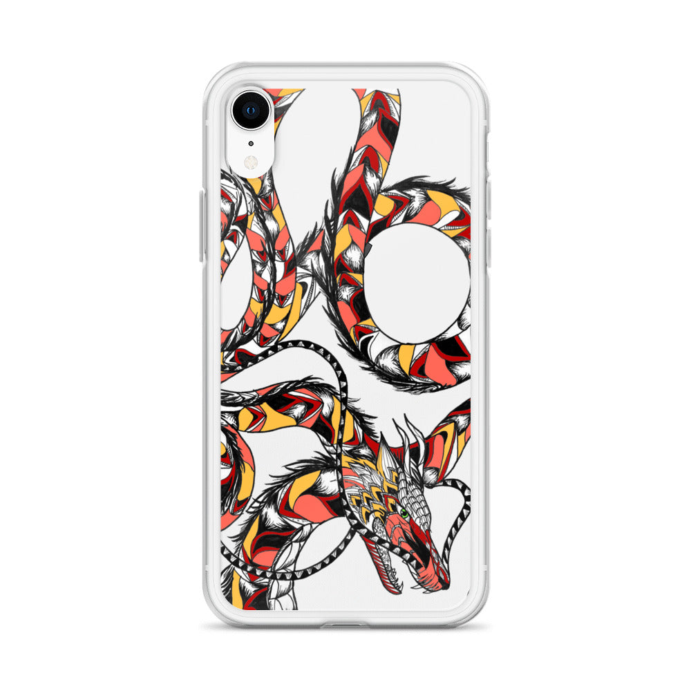 Fire Dragon Clear Case for iPhone®