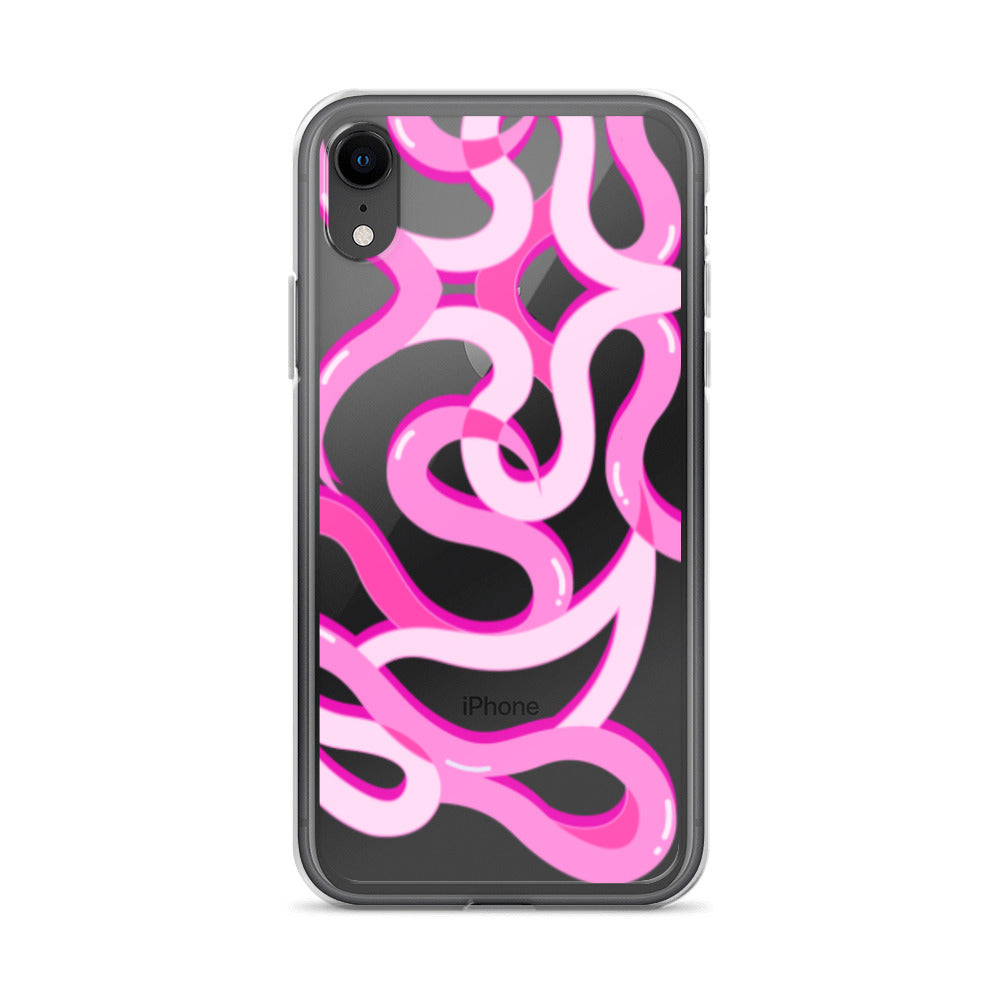 Bubbly Space Princess Clear Case for iPhone®