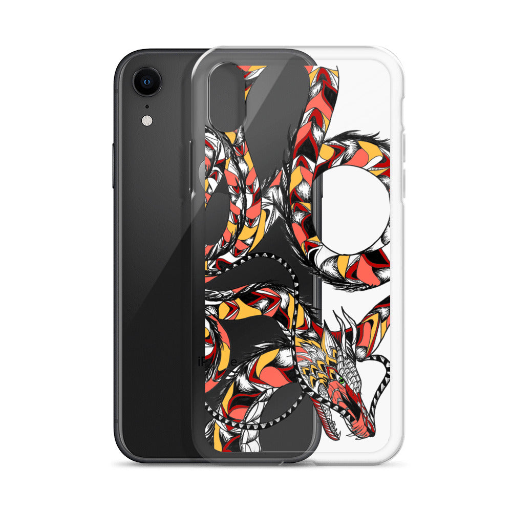 Fire Dragon Clear Case for iPhone®