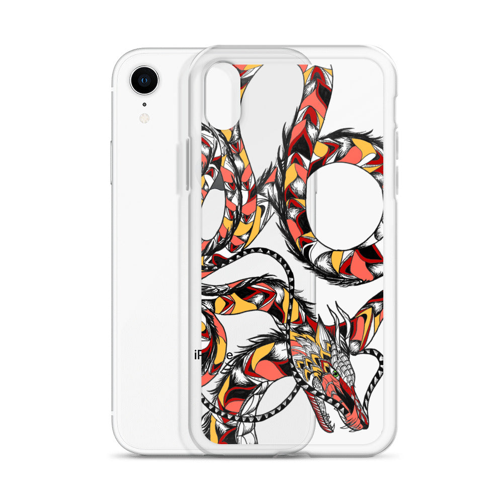 Fire Dragon Clear Case for iPhone®