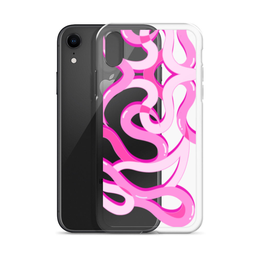 Bubbly Space Princess Clear Case for iPhone®