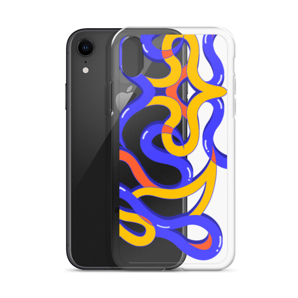 Original Abstract Clear Case for iPhone®