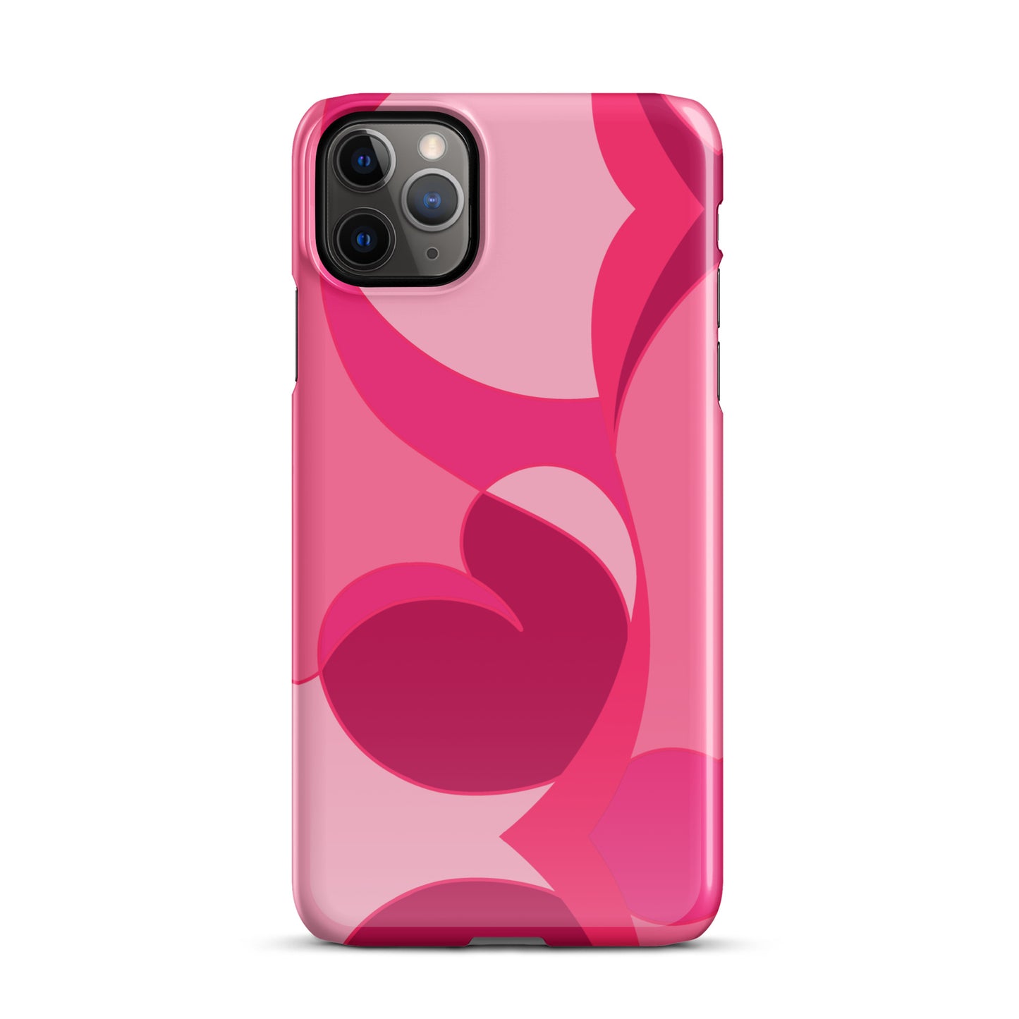 Dark Pink Snap case for iPhone®