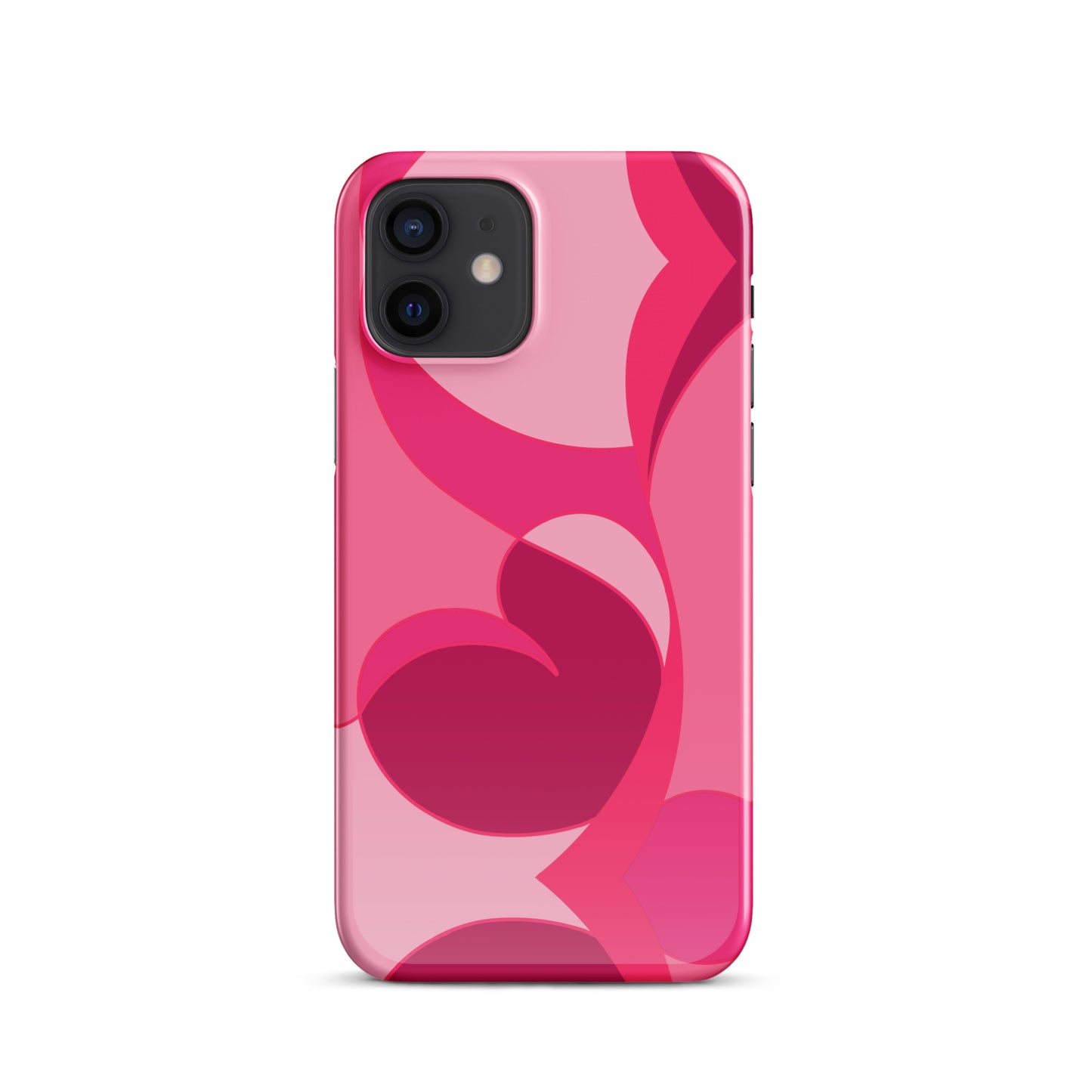 Dark Pink Snap case for iPhone®