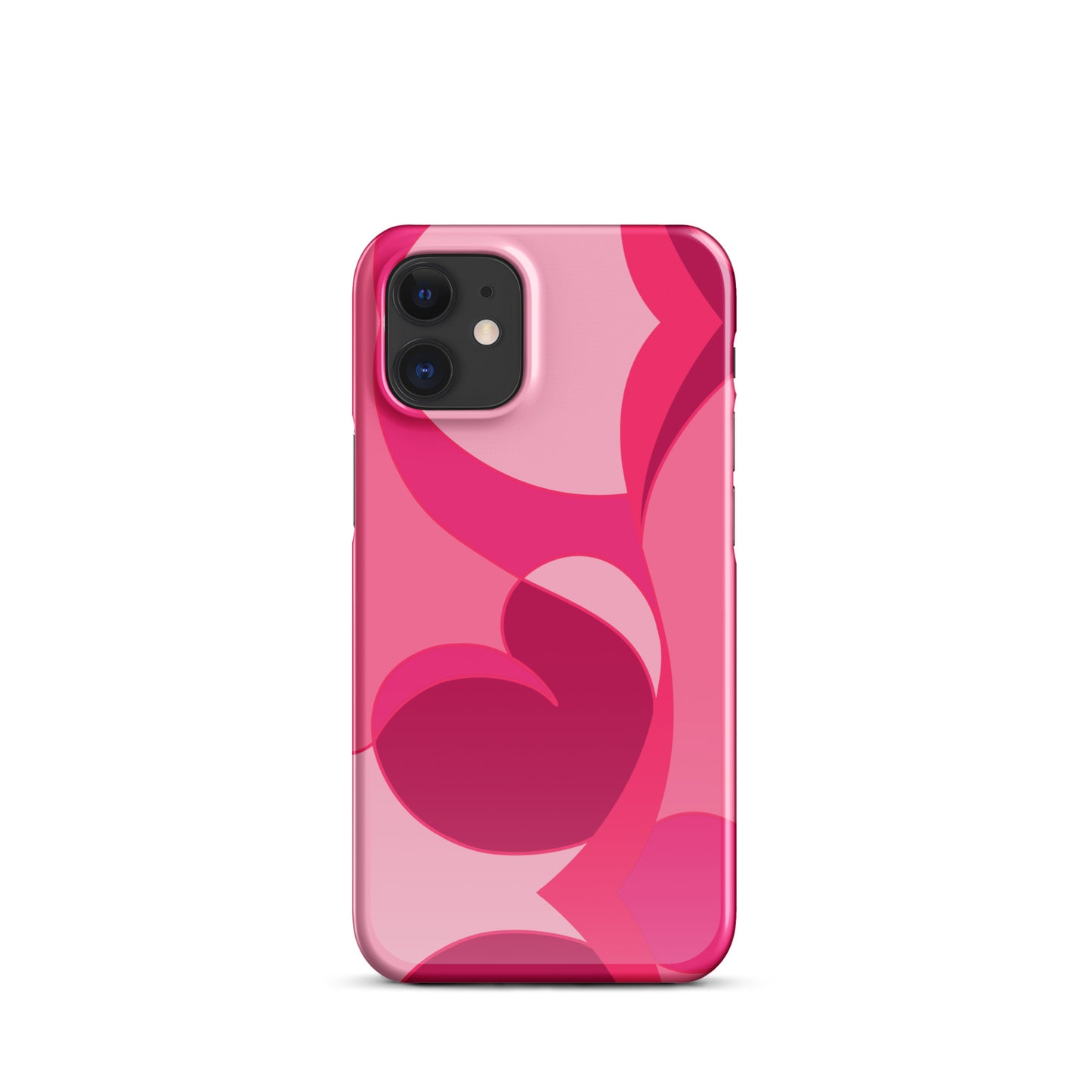 Dark Pink Snap case for iPhone®