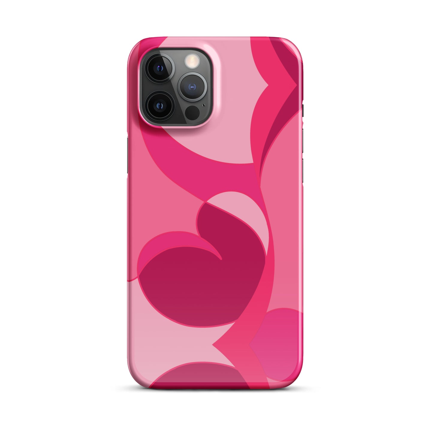 Dark Pink Snap case for iPhone®