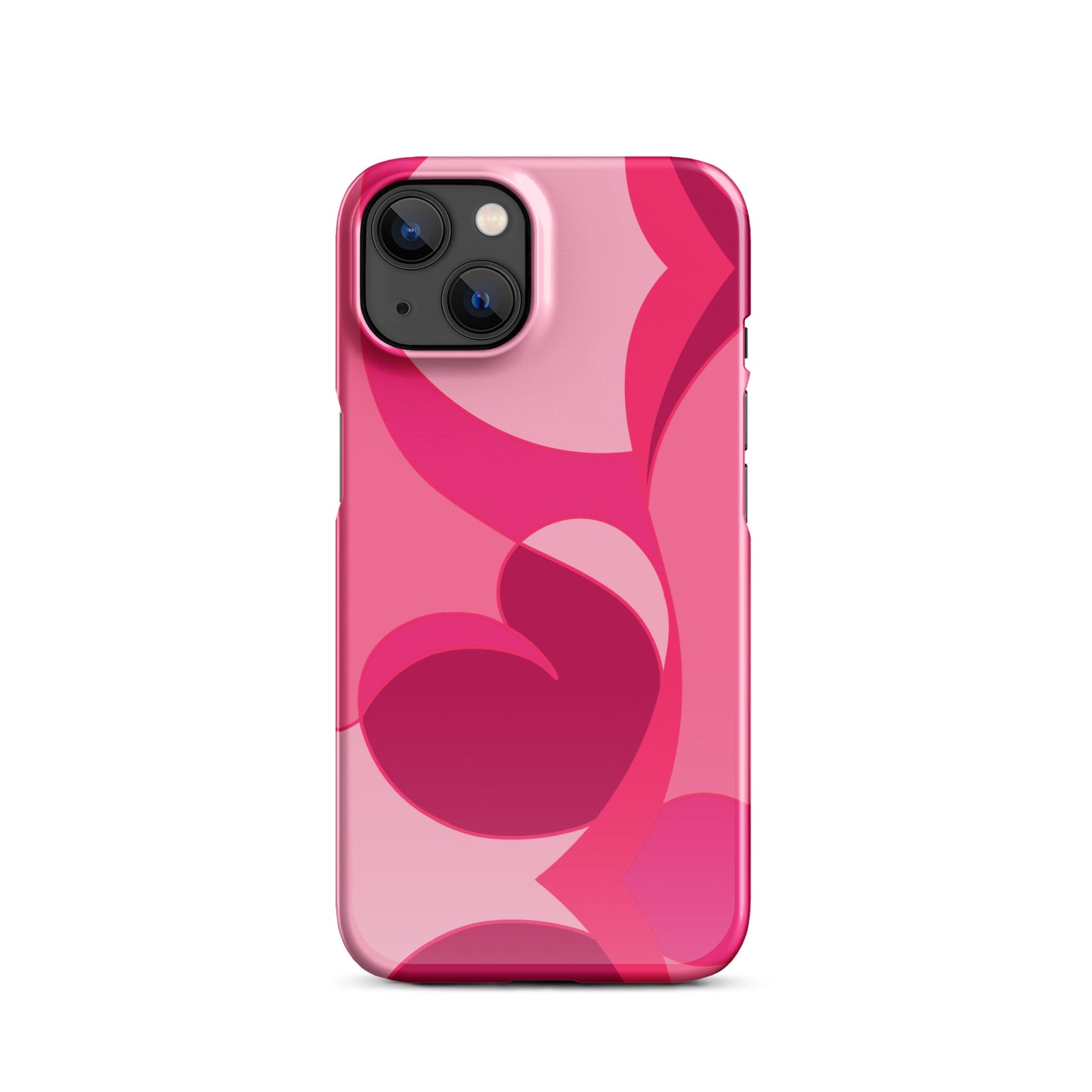 Dark Pink Snap case for iPhone®
