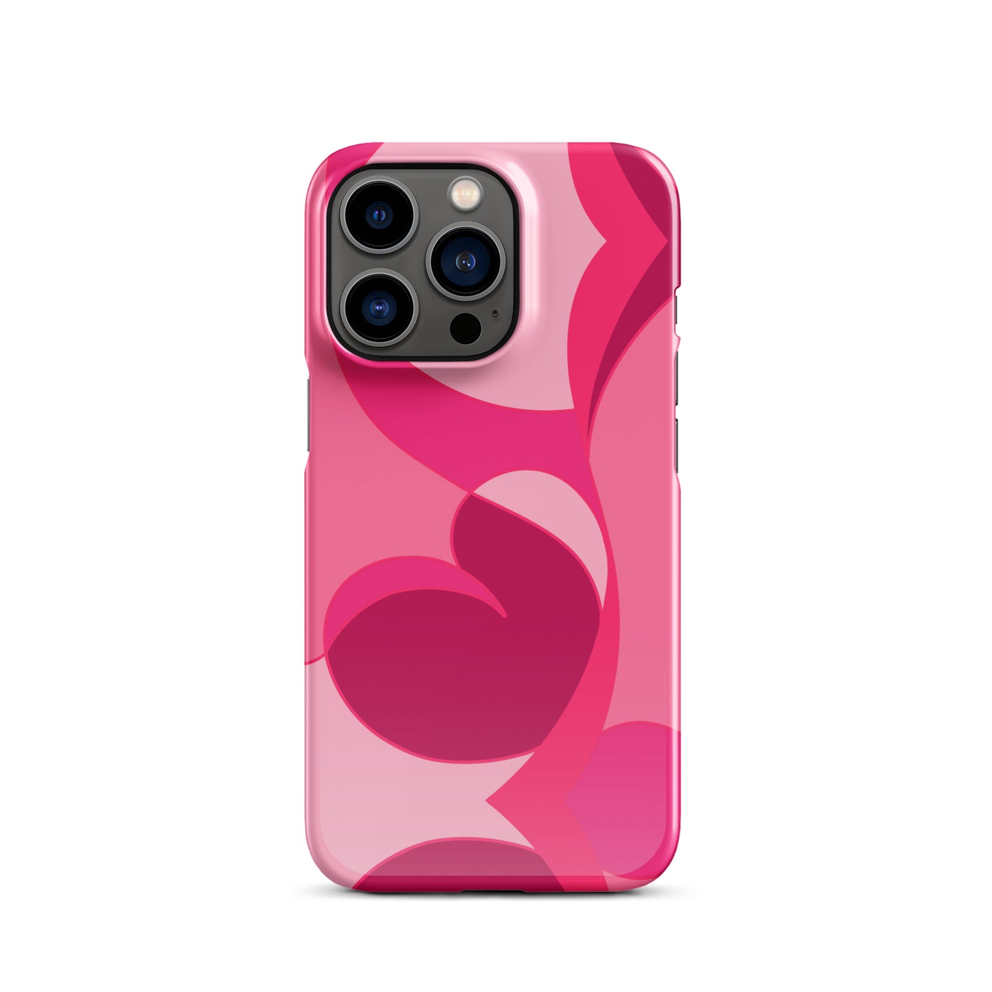 Dark Pink Snap case for iPhone®
