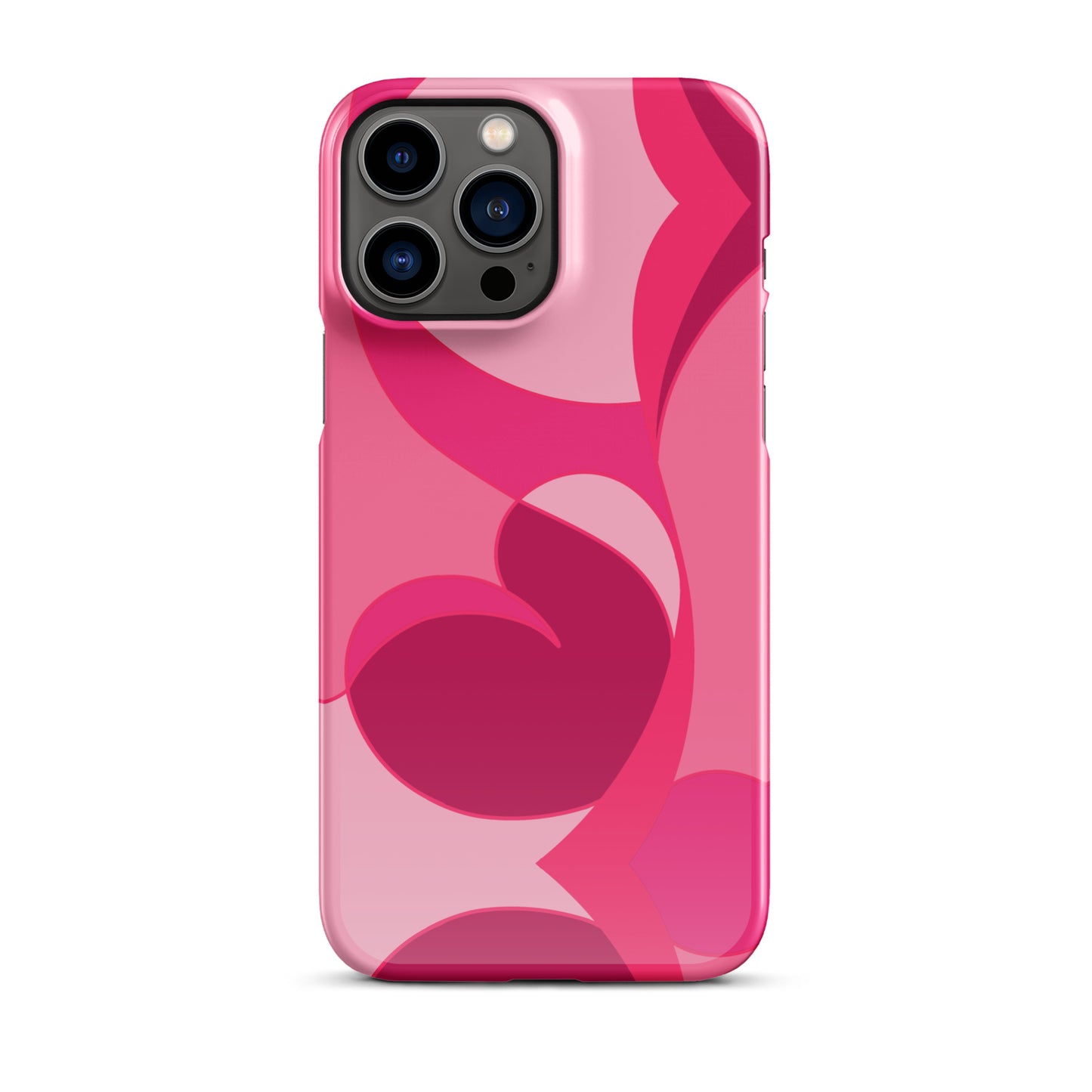 Dark Pink Snap case for iPhone®