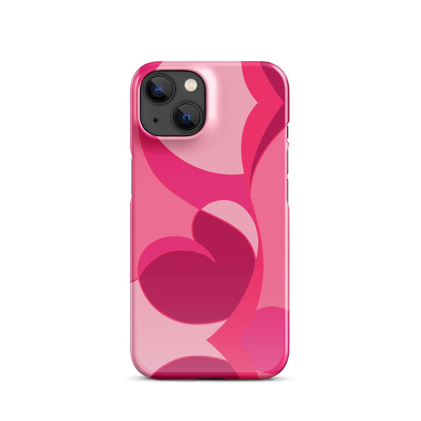 Dark Pink Snap case for iPhone®