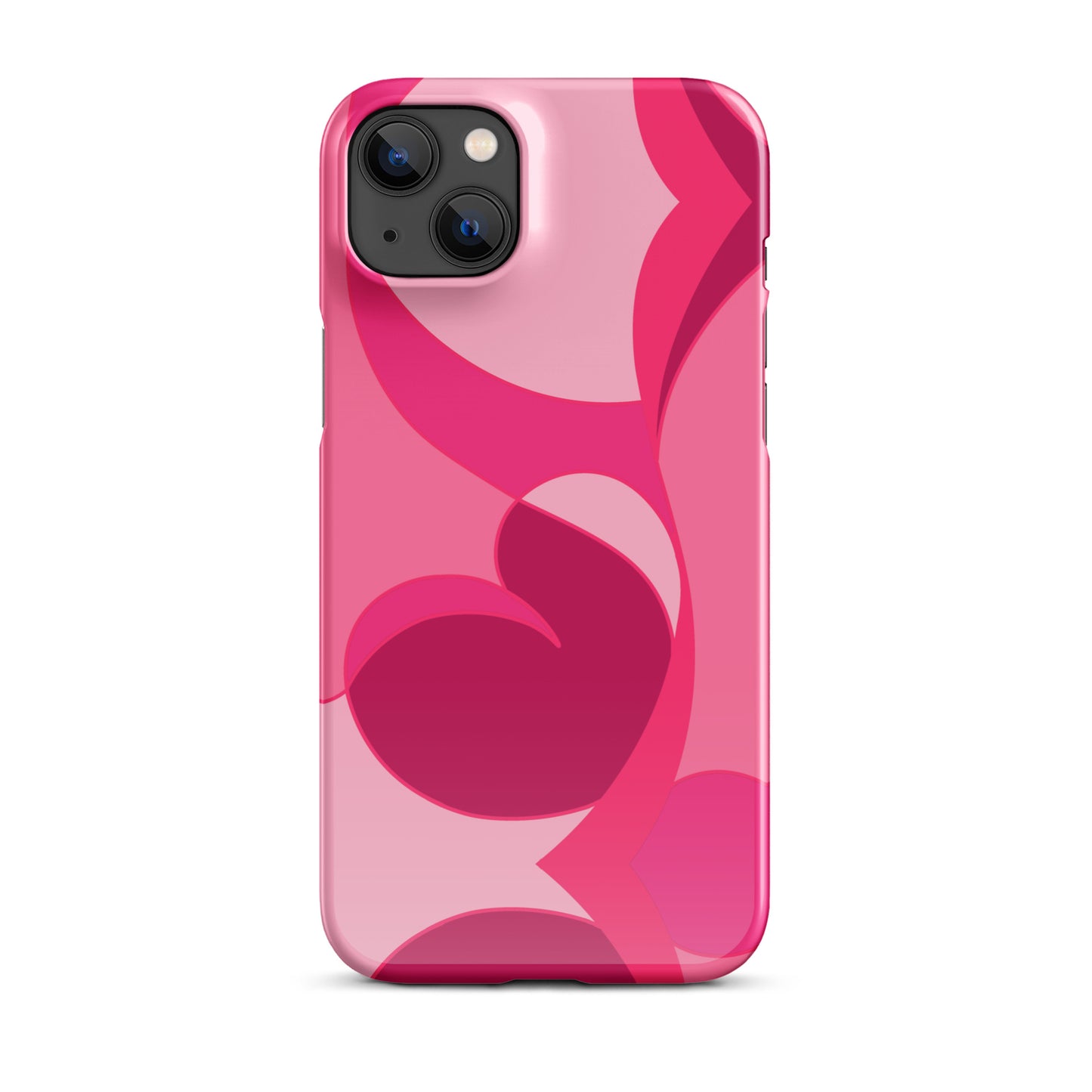 Dark Pink Snap case for iPhone®