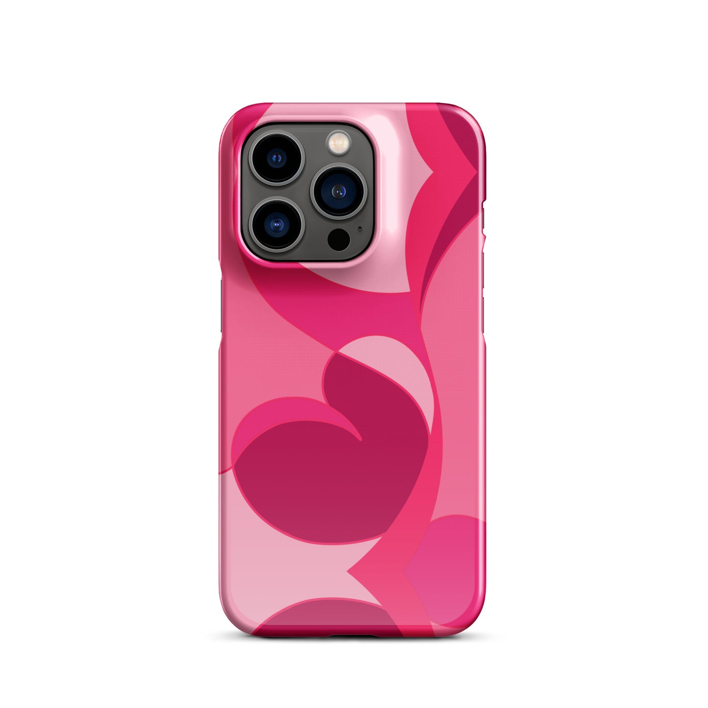 Dark Pink Snap case for iPhone®