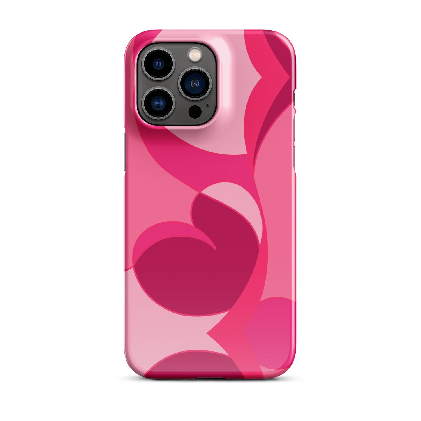 Dark Pink Snap case for iPhone®