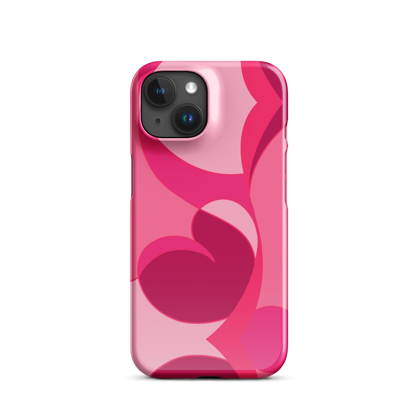 Dark Pink Snap case for iPhone®