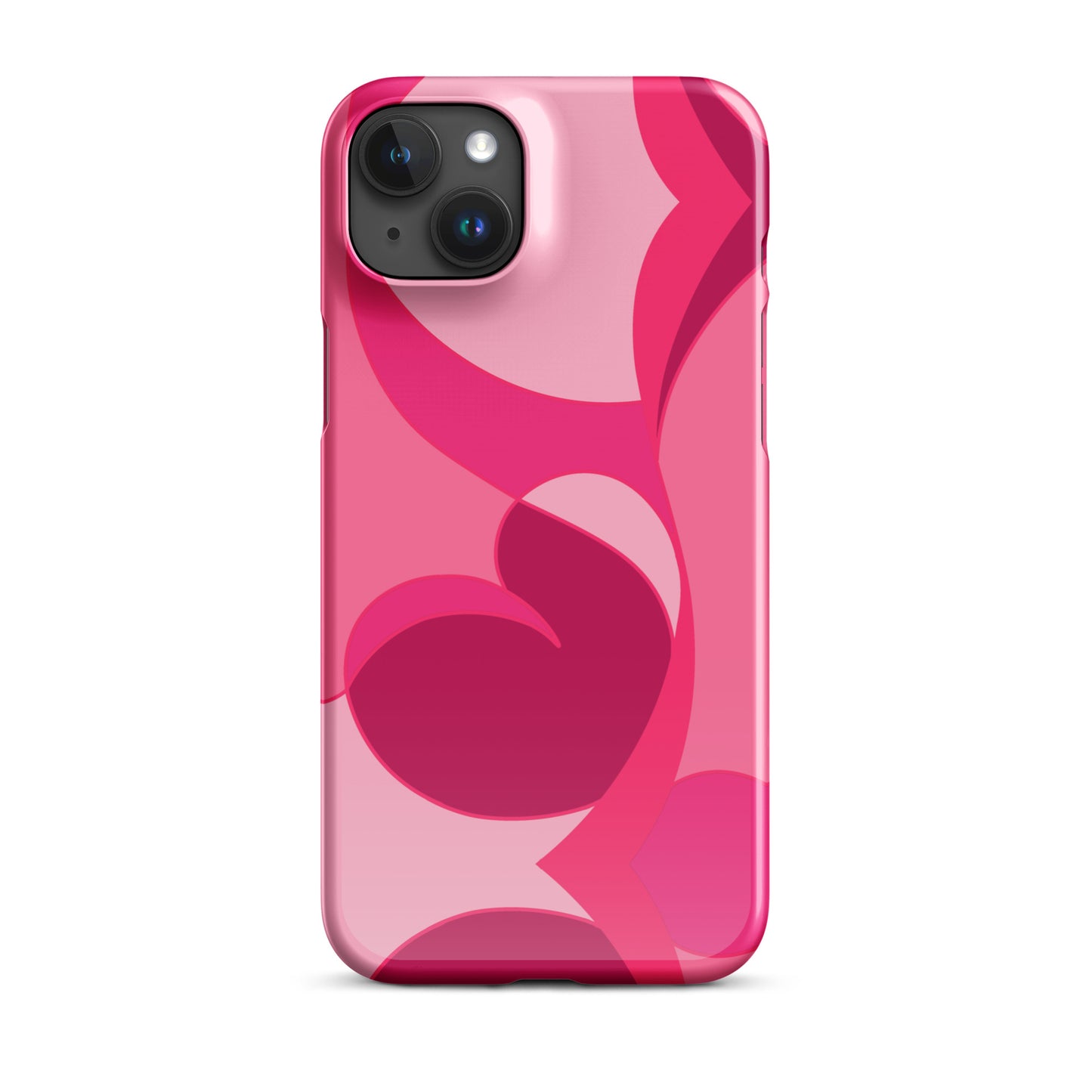 Dark Pink Snap case for iPhone®