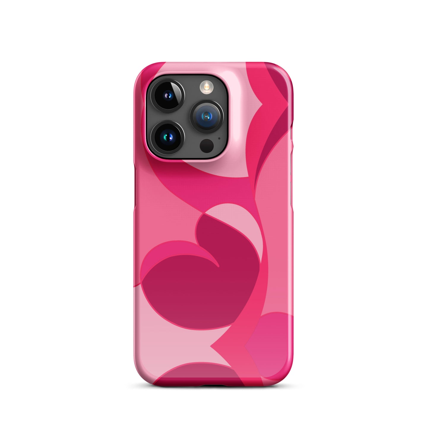 Dark Pink Snap case for iPhone®