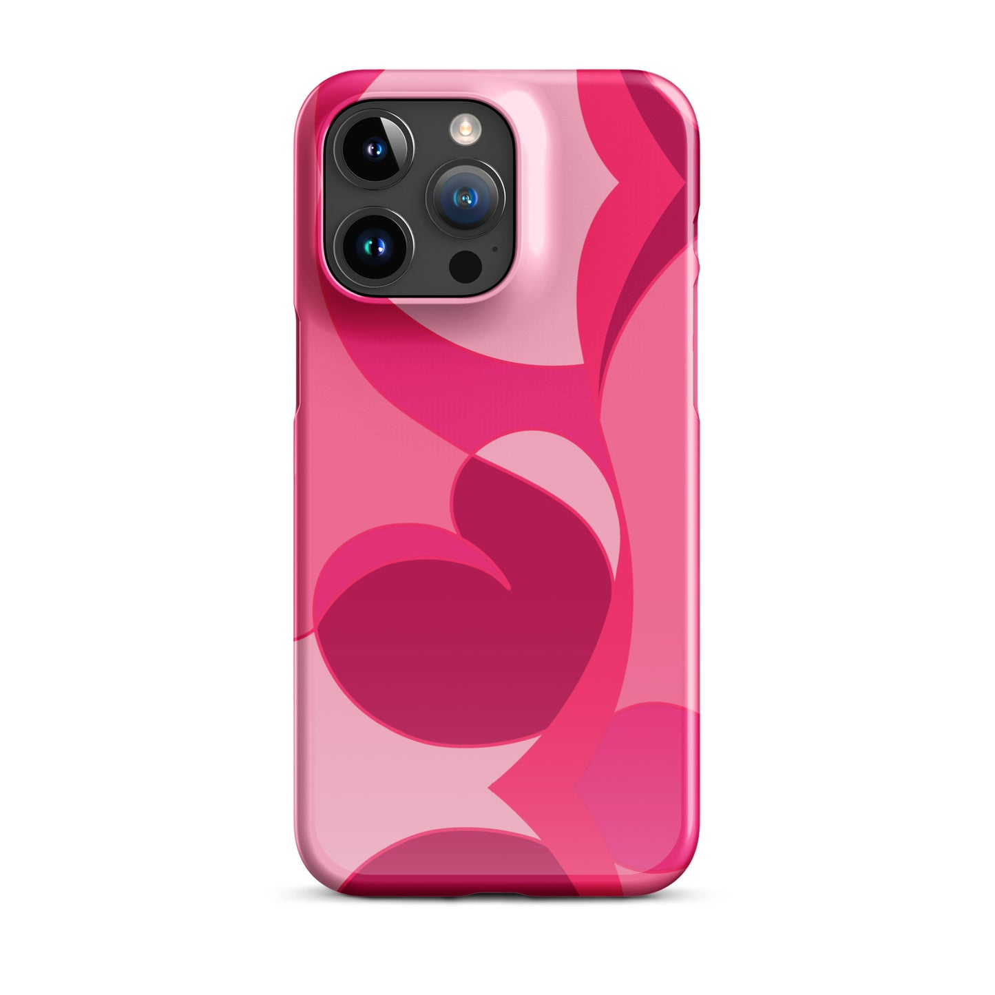 Dark Pink Snap case for iPhone®