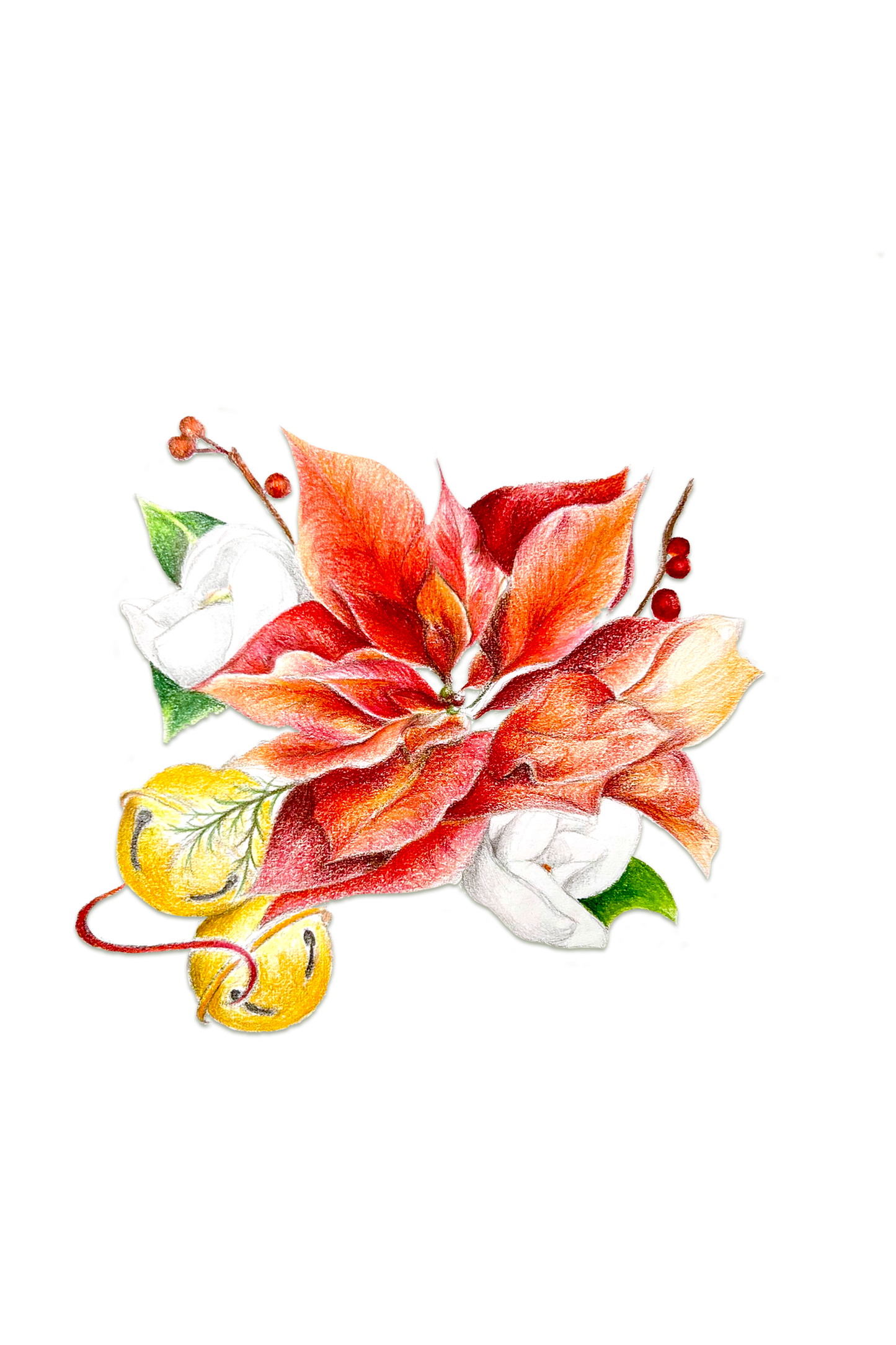 Holiday Flower Art Print