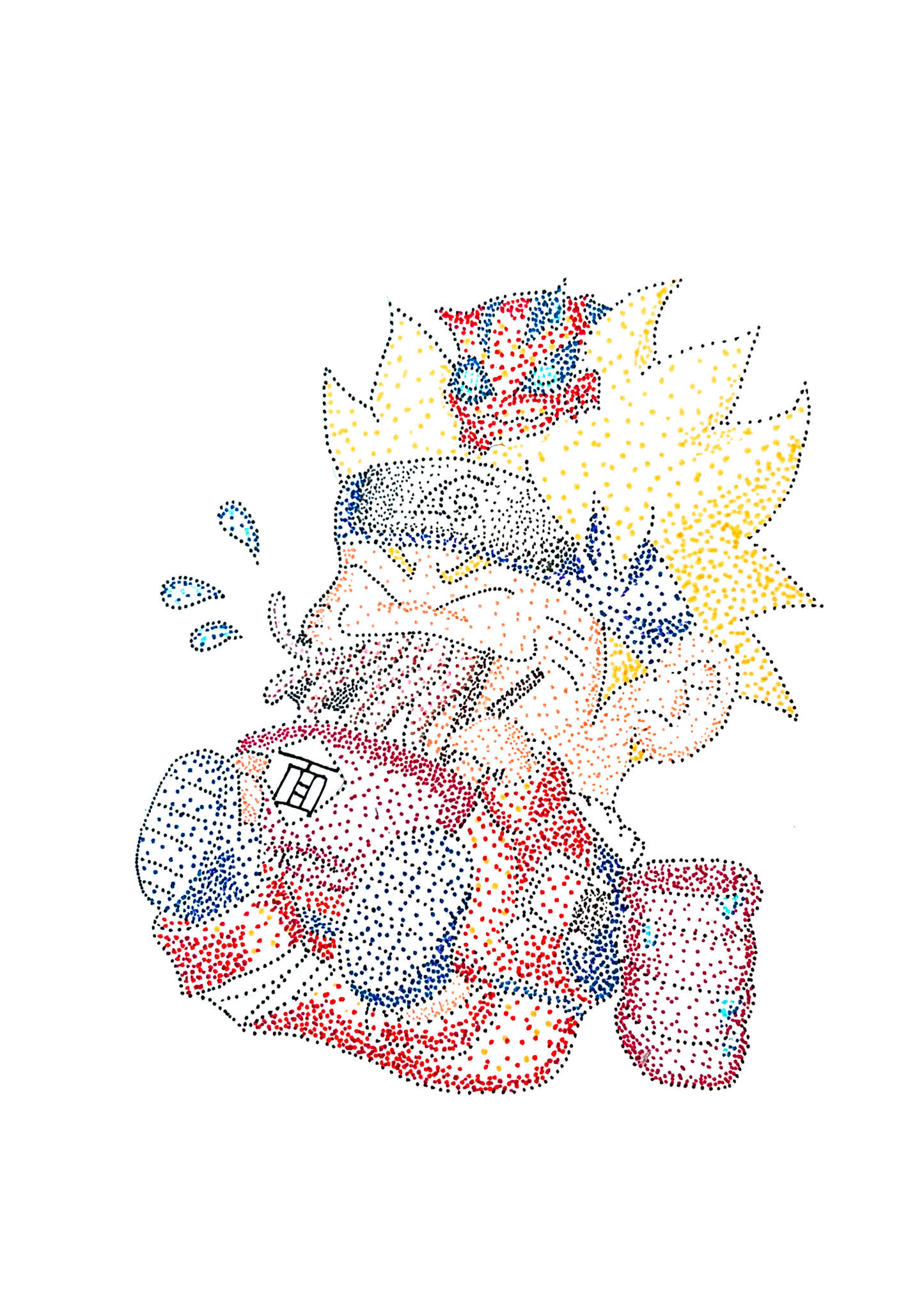 Naruto Stipple No. 2