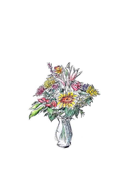 Bouquet Art Print