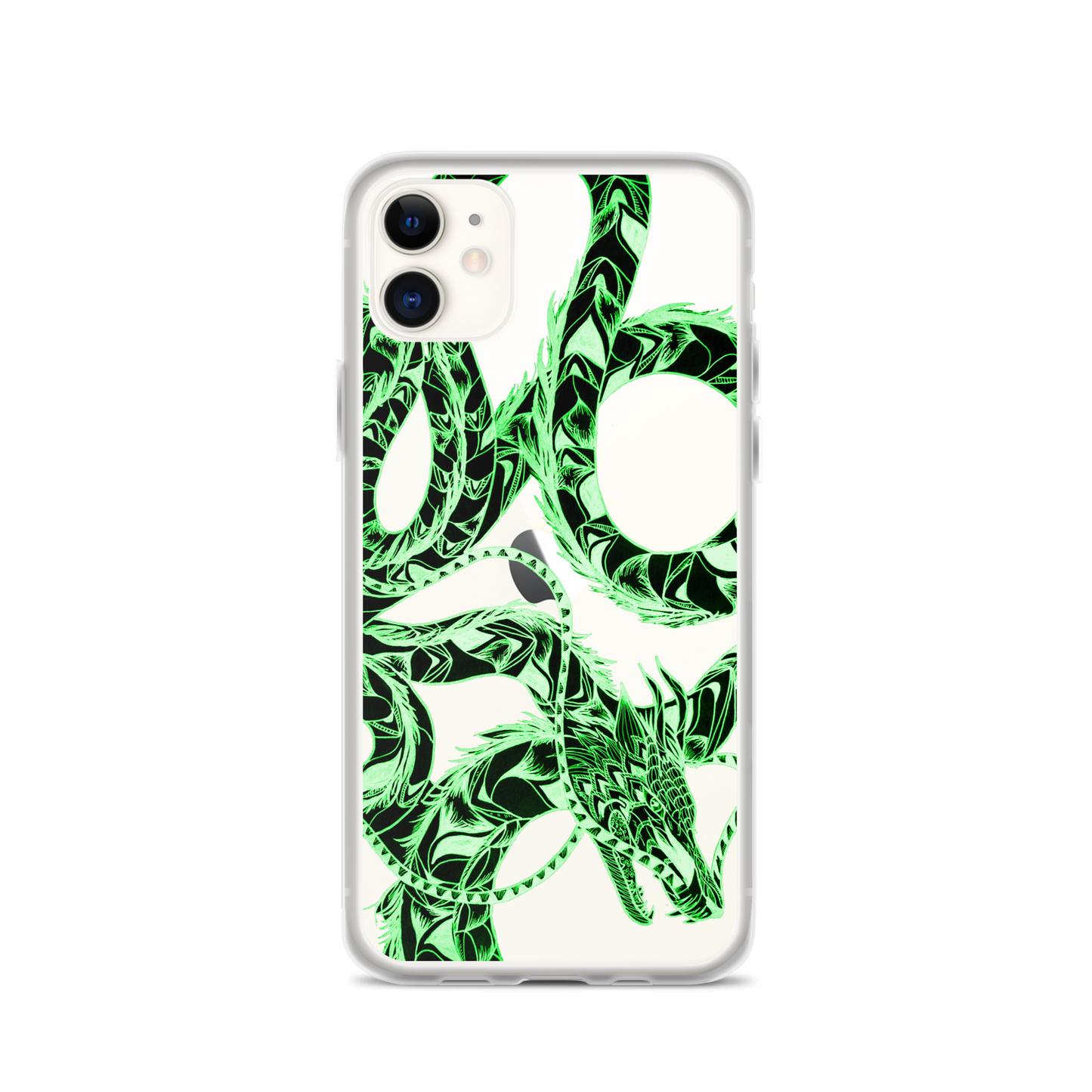 Inverted Dragon Clear Case for iPhone®