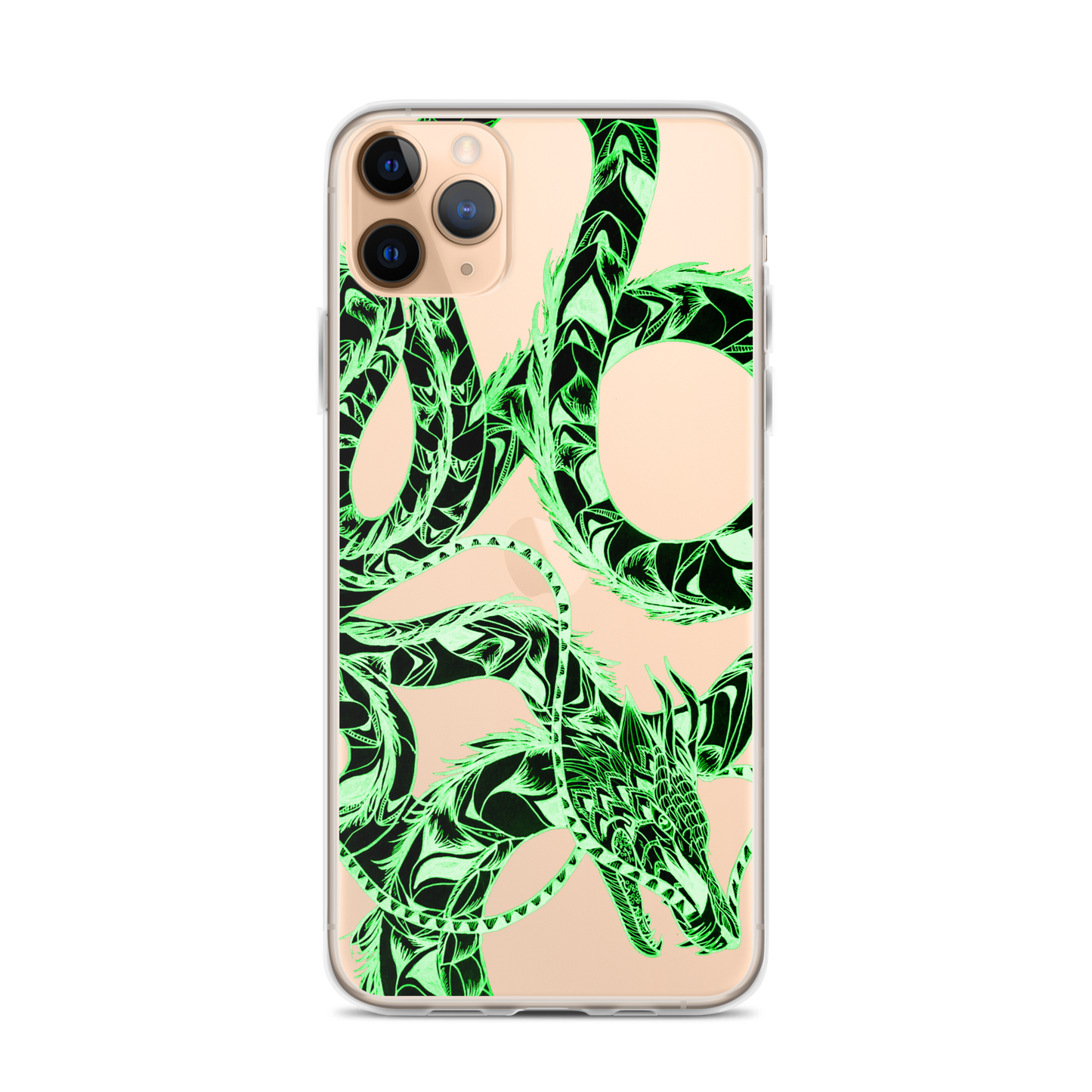 Inverted Dragon Clear Case for iPhone®