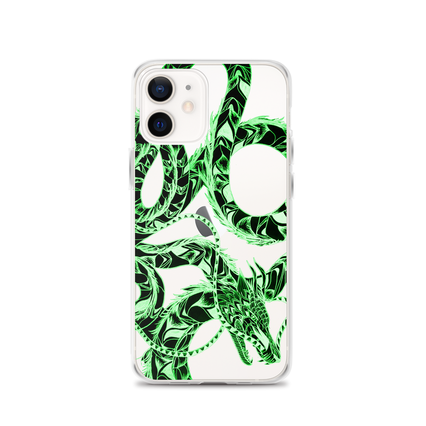 Inverted Dragon Clear Case for iPhone®