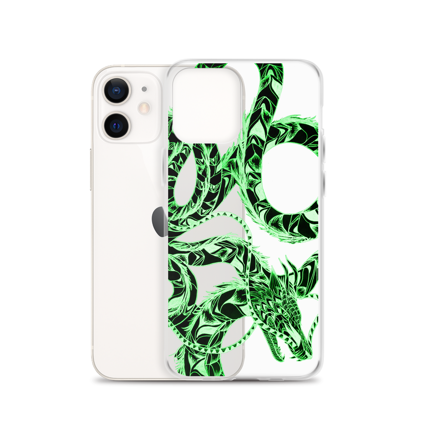 Inverted Dragon Clear Case for iPhone®