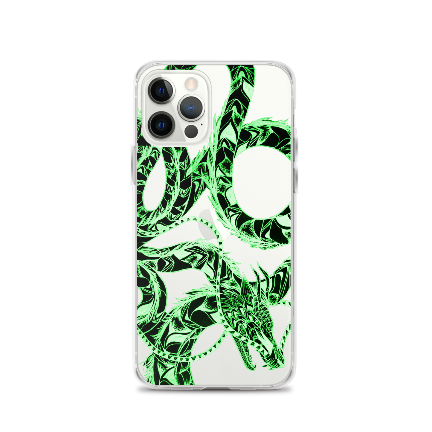 Inverted Dragon Clear Case for iPhone®