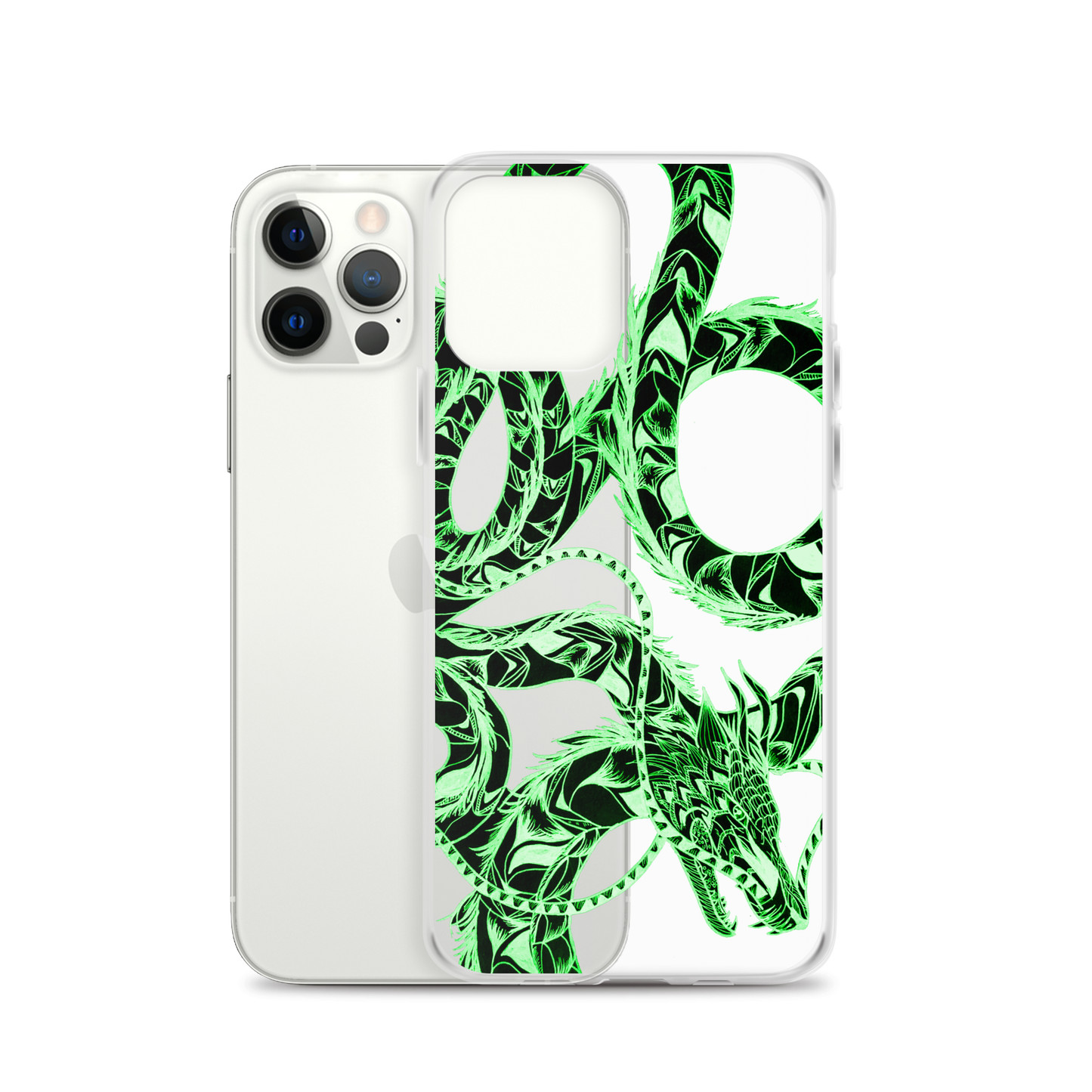 Inverted Dragon Clear Case for iPhone®