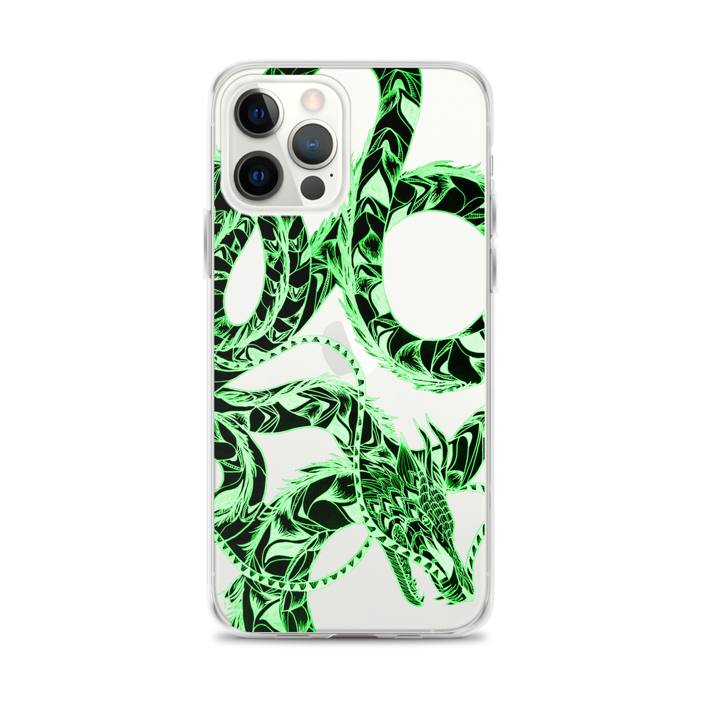 Inverted Dragon Clear Case for iPhone®