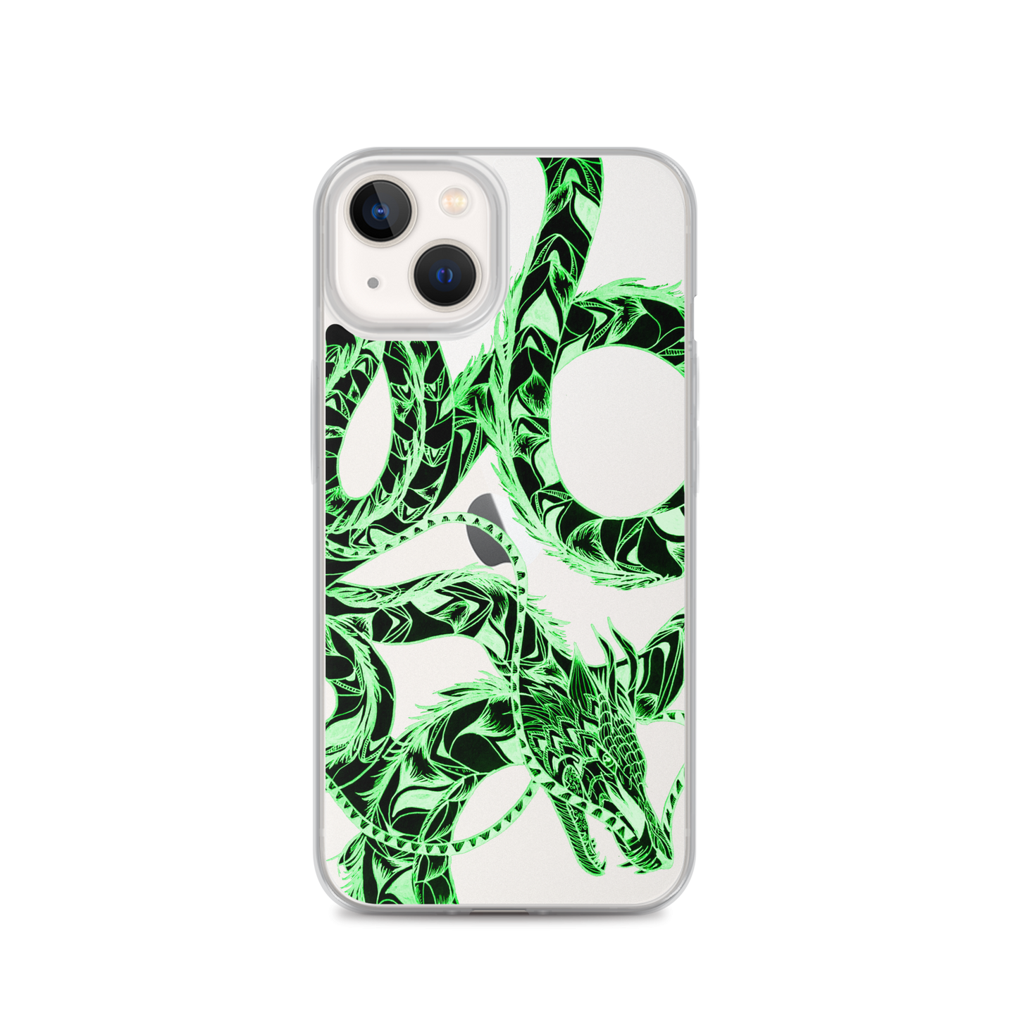 Inverted Dragon Clear Case for iPhone®