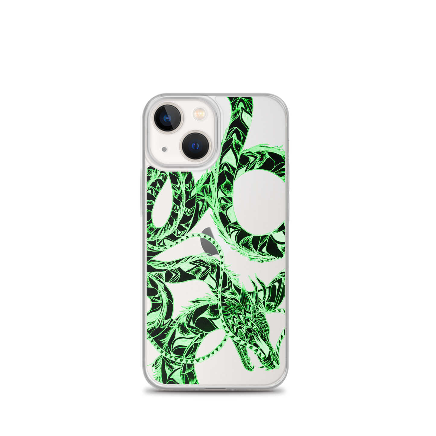 Inverted Dragon Clear Case for iPhone®