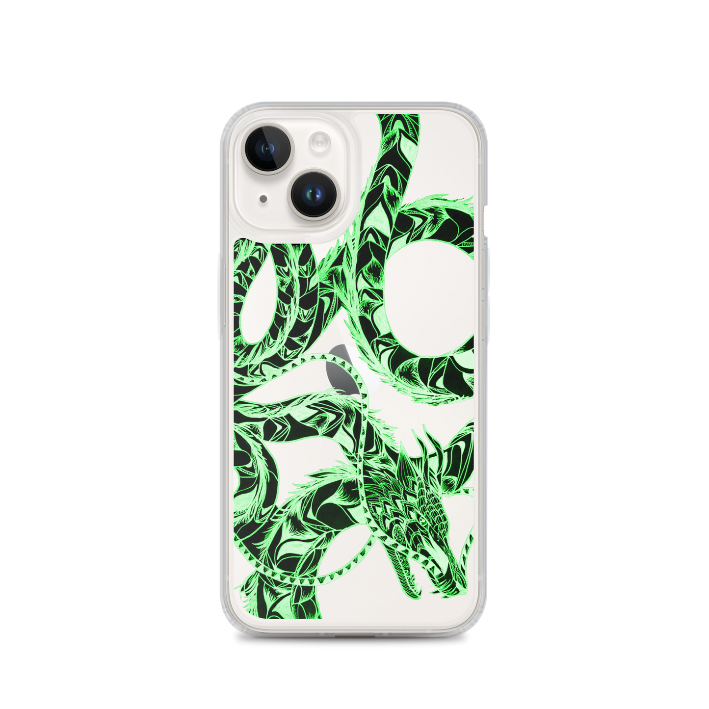 Inverted Dragon Clear Case for iPhone®