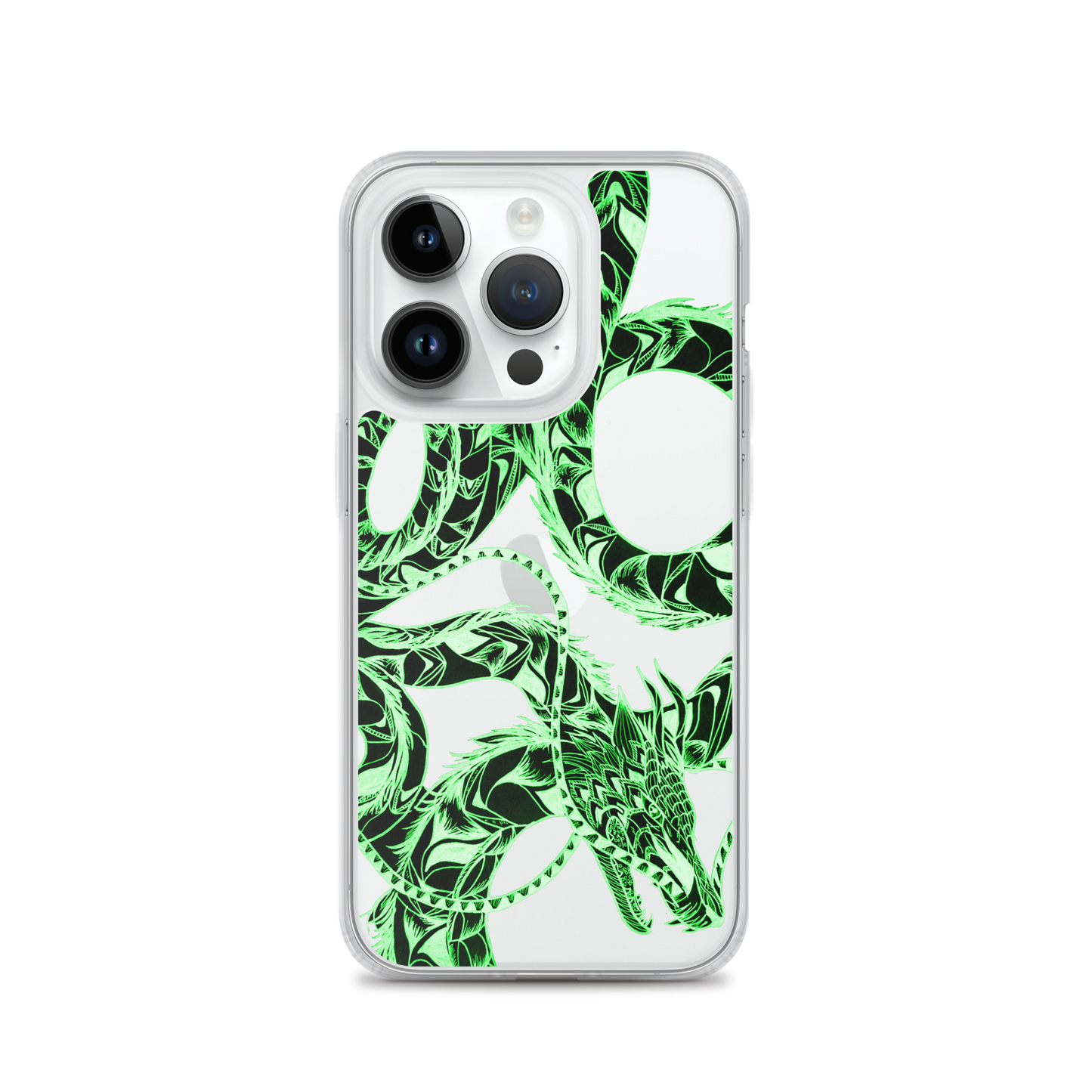 Inverted Dragon Clear Case for iPhone®