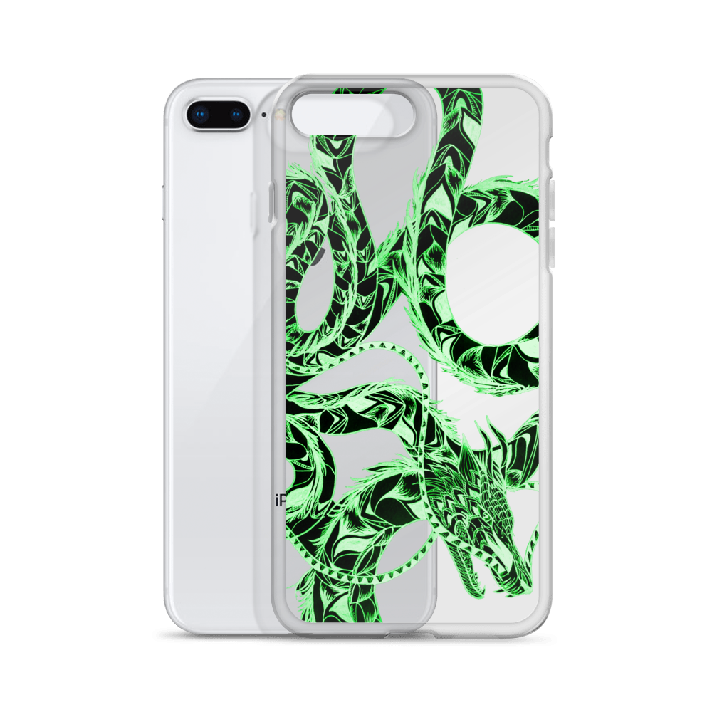 Inverted Dragon Clear Case for iPhone®