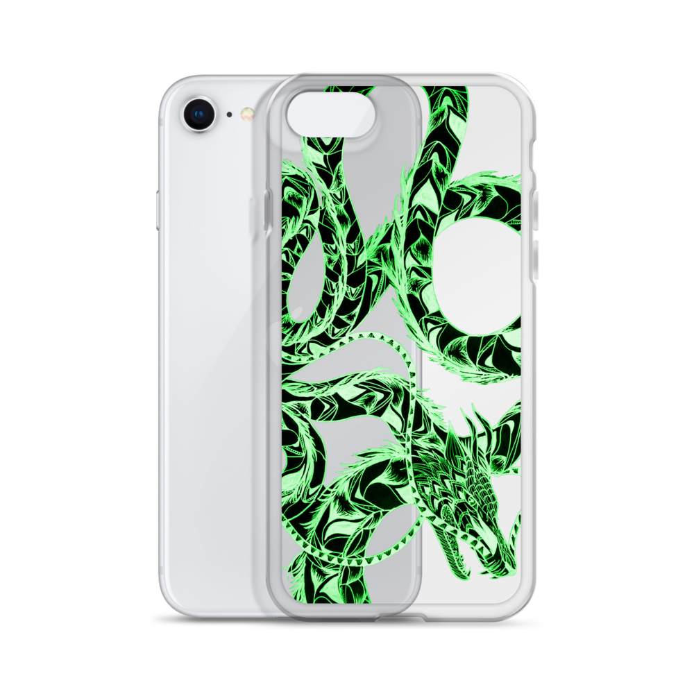Inverted Dragon Clear Case for iPhone®
