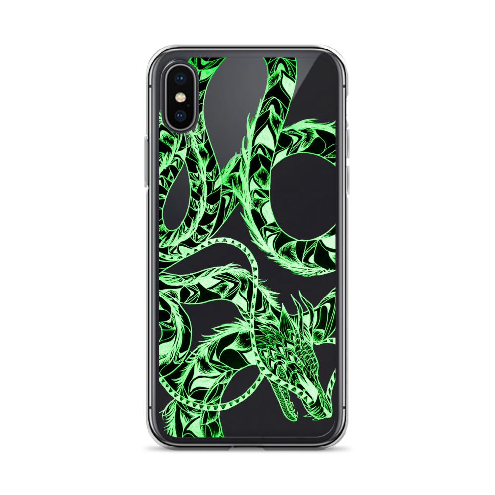 Inverted Dragon Clear Case for iPhone®