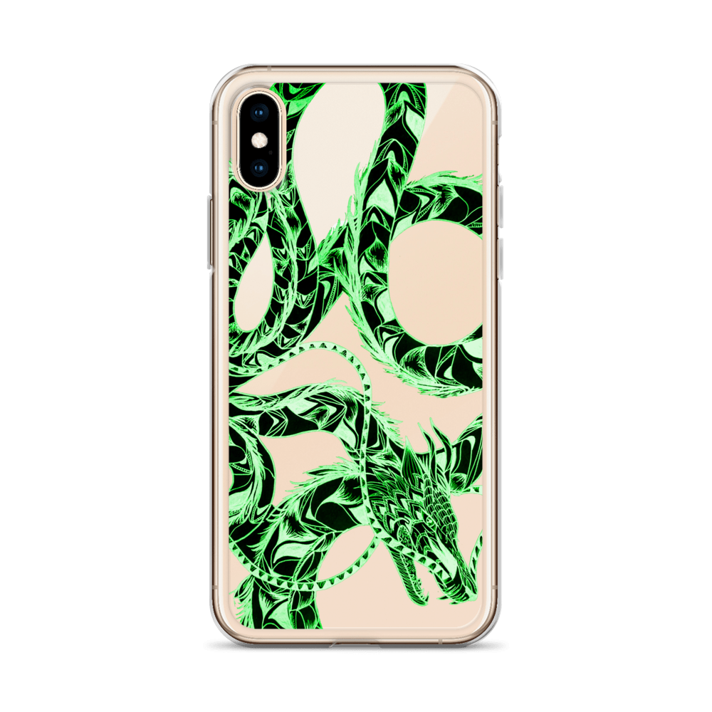 Inverted Dragon Clear Case for iPhone®