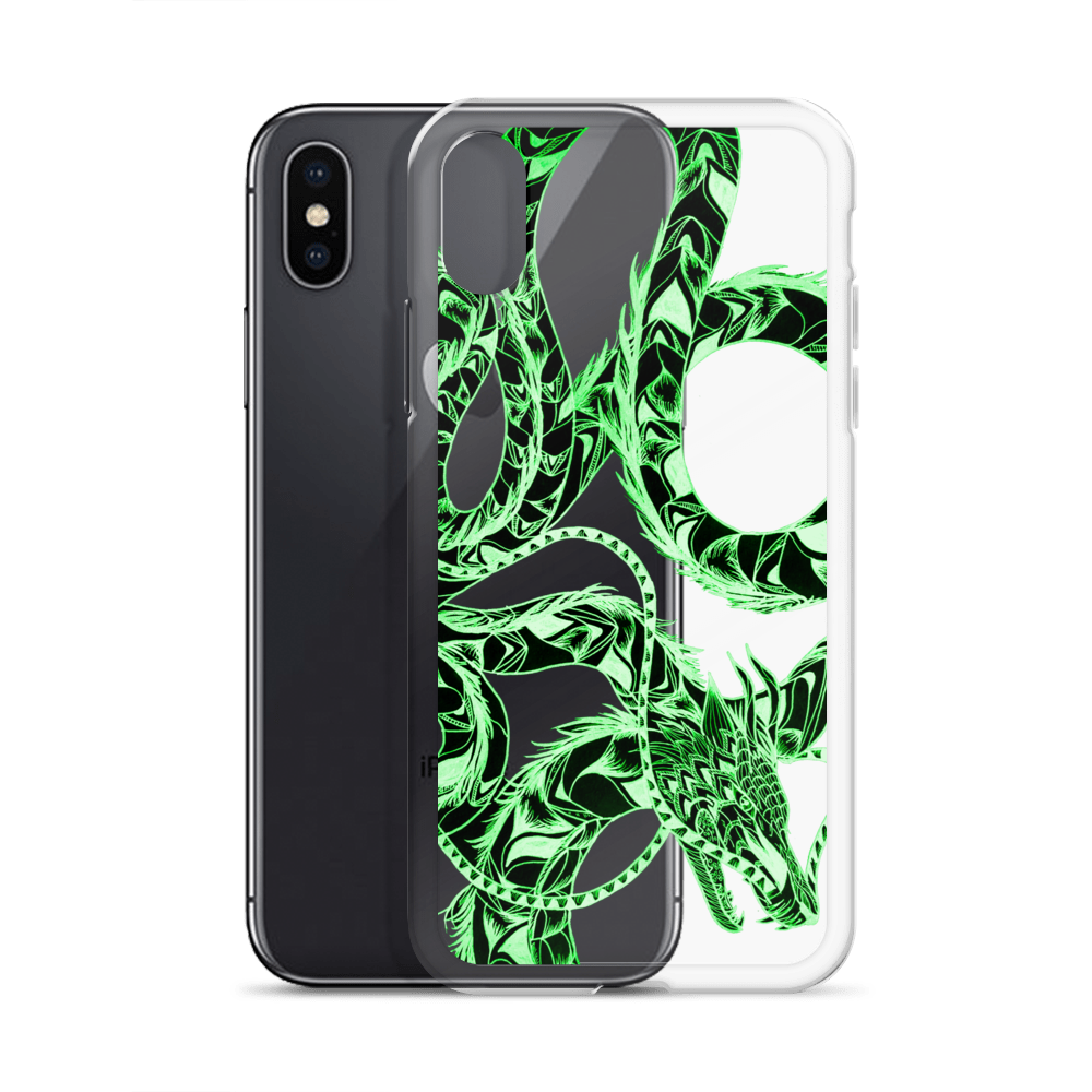 Inverted Dragon Clear Case for iPhone®