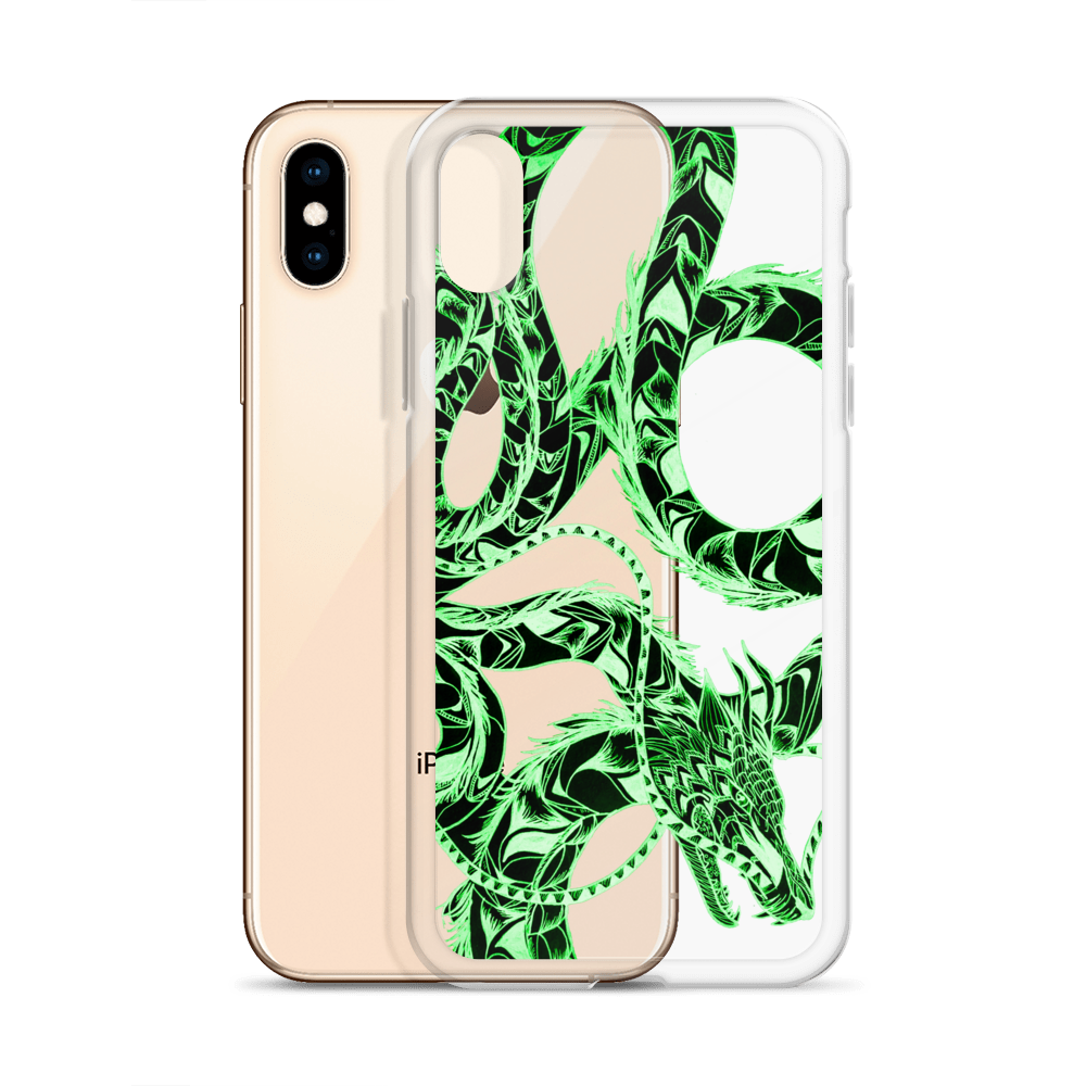 Inverted Dragon Clear Case for iPhone®