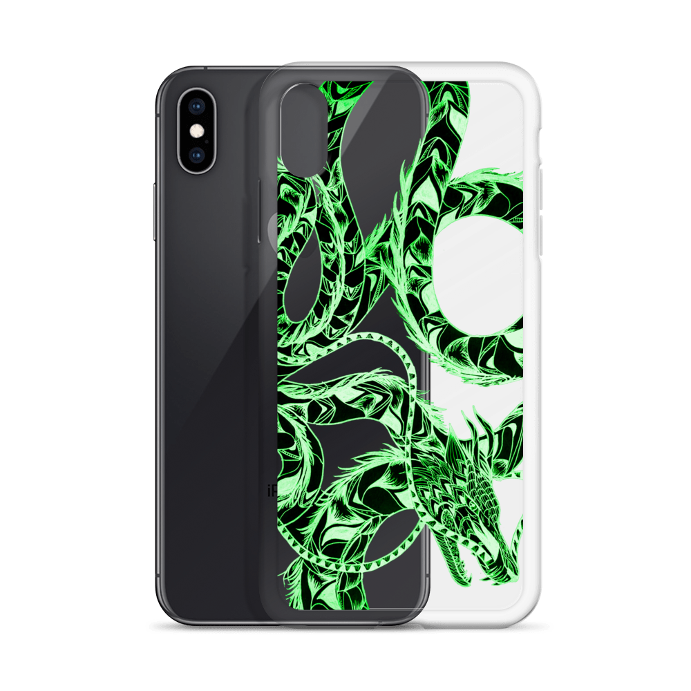Inverted Dragon Clear Case for iPhone®